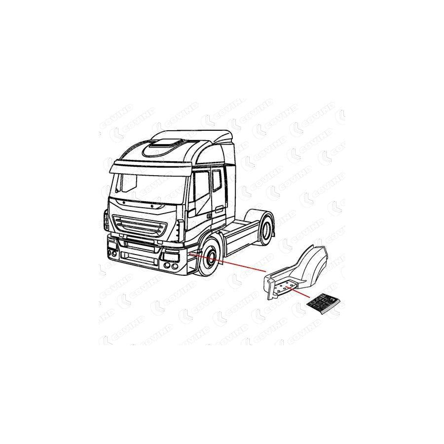 Covind 530/217 Foot Board