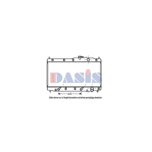 AKS Dasis 100033N Engine Radiator