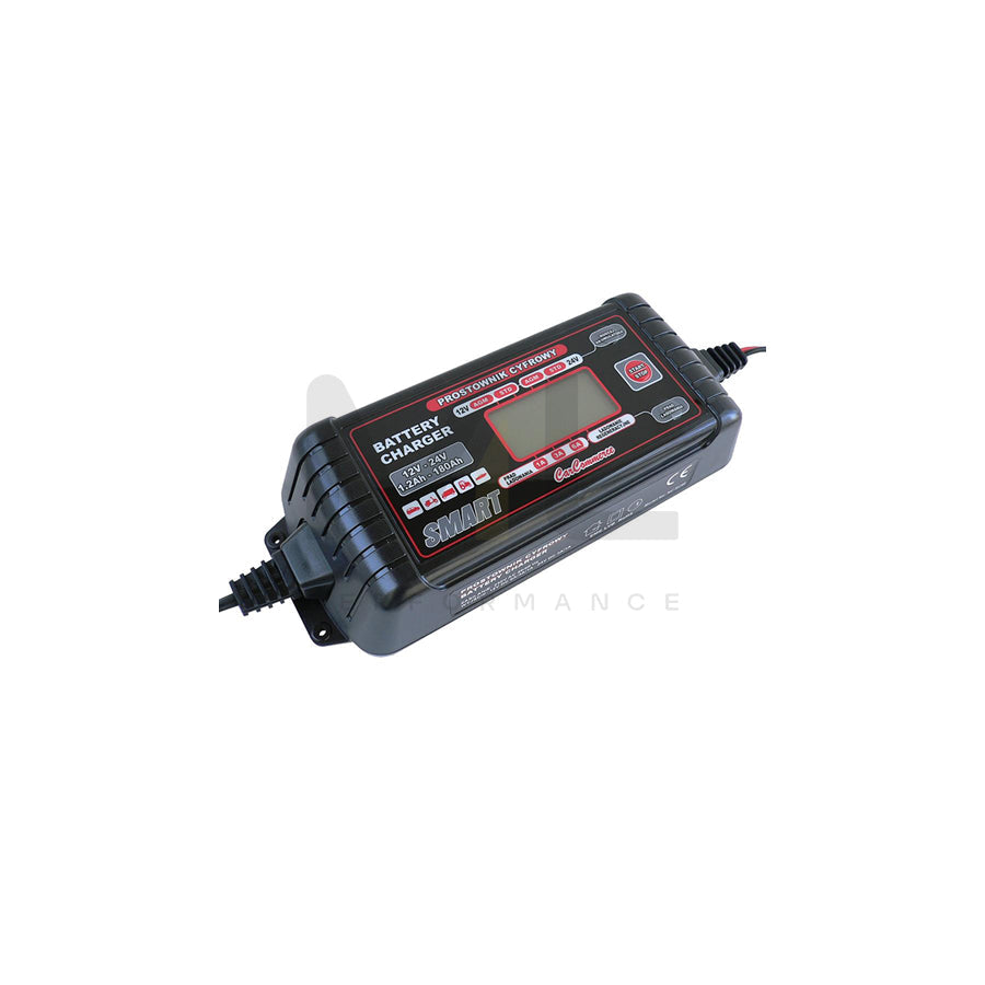 CARCOMMERCE 42909 Battery Charger portable, trickle charger, 12, 24V