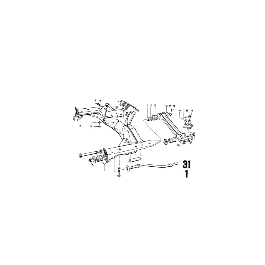 Genuine BMW 31111114348 E21 E31 E23 Washer A10,5X22 (Inc. Z1)