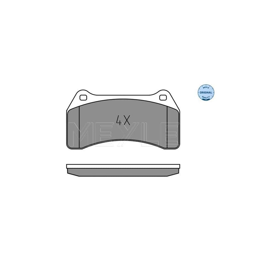 Meyle 025 234 8916 Brake Pad Set