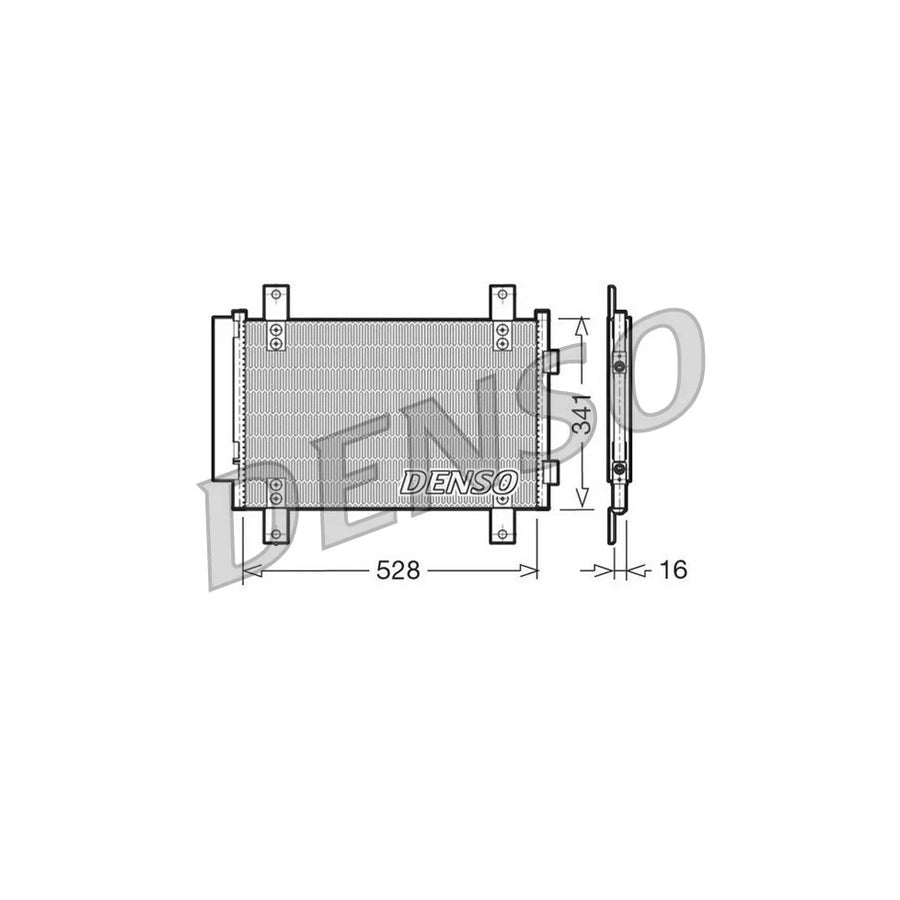DENSO DCN21007 Air Conditioning Condenser for Peugeot Boxer
