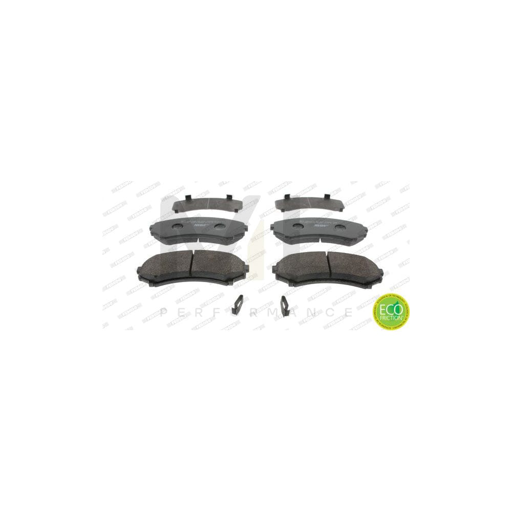 Ferodo Premier Eco Friction FDB1603 Brake Pad Set With Acoustic Wear Warning, Without Accessories