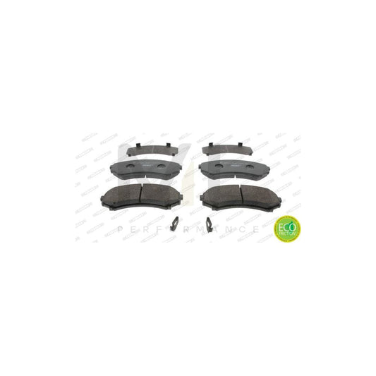 Ferodo Premier Eco Friction FDB1603 Brake Pad Set With Acoustic Wear Warning, Without Accessories