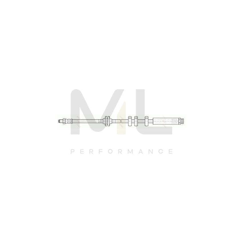 TRW PHB450 Brake Hose for FIAT Seicento / 600 Hatchback (187) 472mm, M10x1