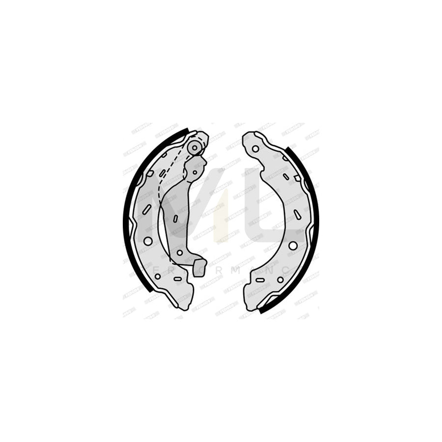Ferodo Premier FSB614 Brake Shoe Set