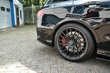 Maxton Design Mercedes Benz C63 AMG W205 Estate Rear Side Splitters