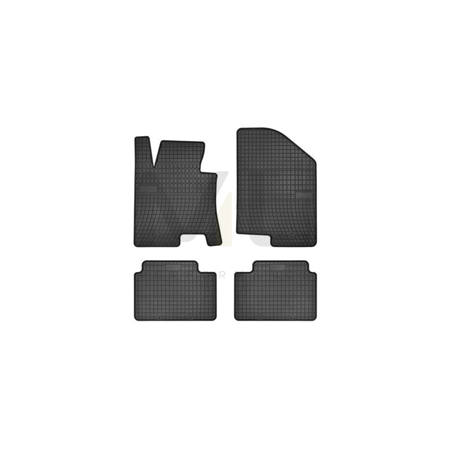 FROGUM Tailored 0430C Floor mat set for KIA CEE'D Elastomer, Front and Rear, Quantity: 4, Black, (LHD)