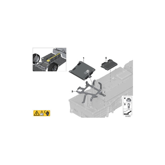 Genuine BMW 61279426328 I12 I15 Cell Monitoring Circuit MASTER (Inc. i8)