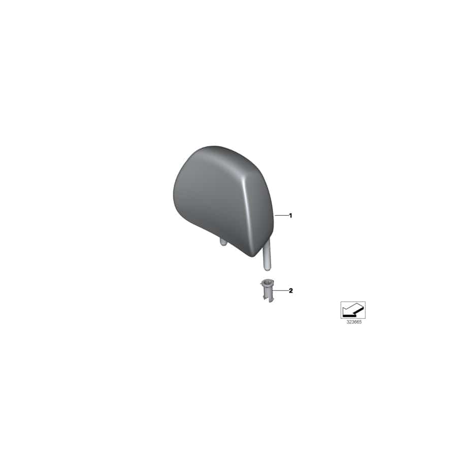Genuine BMW 52207352879 F33 F83 Guide Bush SCHWARZ (Inc. 435i, M4 & 440i)