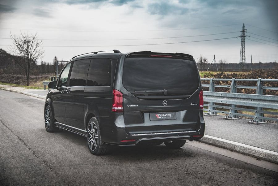 Maxton Design Mercedes Benz V-Class AMG-Line W447 Facelift Rear Side Splitters V.2