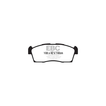 EBC PDKF423 Citroen Mitsubishi Peugeot Ultimax Front Brake Pad & Plain Disc Kit (Inc. C-Zero, i-MiEV, iOn) 2 | ML Performance UK Car Parts