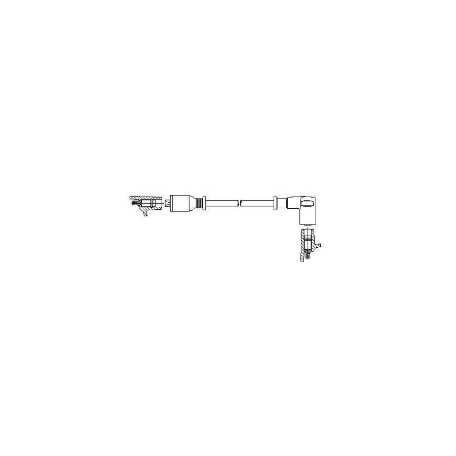 Bremi 729/37 Ignition Lead for Fiat Uno Hatchback (146)