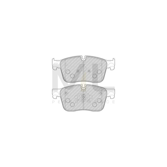 Ferodo FDB4894 Brake Pad Set Prepared for Wear Indicator, With Piston Clip, Without Accessories