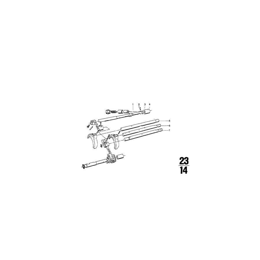 Genuine BMW 23311490185 E21 E30 E12 Lock Ring (Inc. 320i, 315 & 323i)