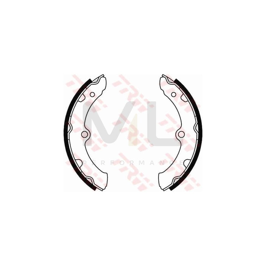 TRW GS8464 Brake Shoe Set for TOYOTA DYNA