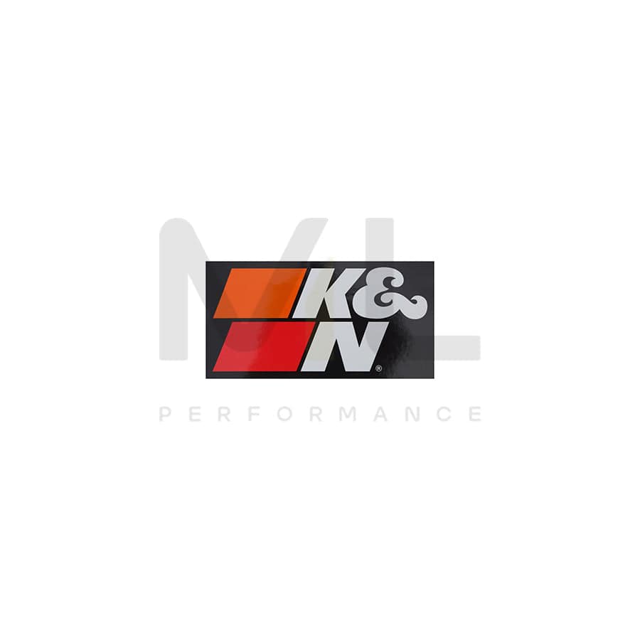 K&N 89-11689 Decal; 8-1/4 Inch X 4-1/4 Inch K&N Logo White