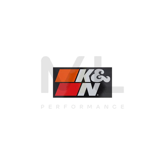 K&N 89-11689 Decal; 8-1/4 Inch X 4-1/4 Inch K&N Logo White