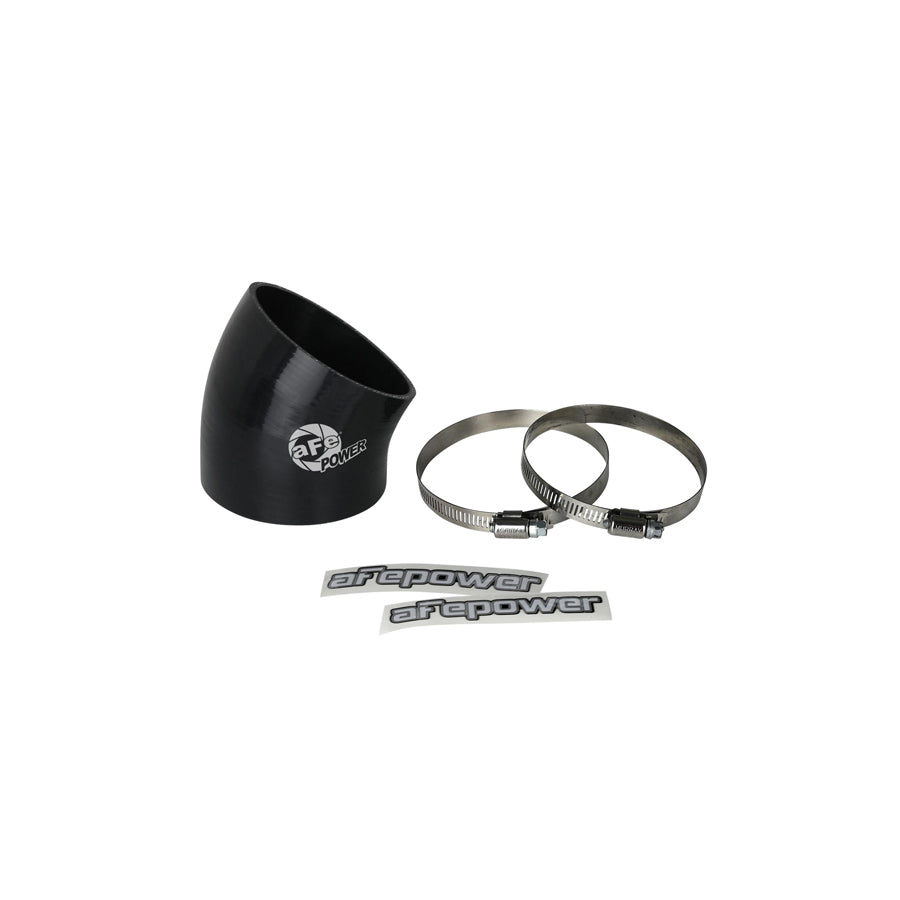 aFe 59-00122 (3-1/2 IN ID x 30 Deg.) Elbow Coupler - Black Replacement Coupling Kit
