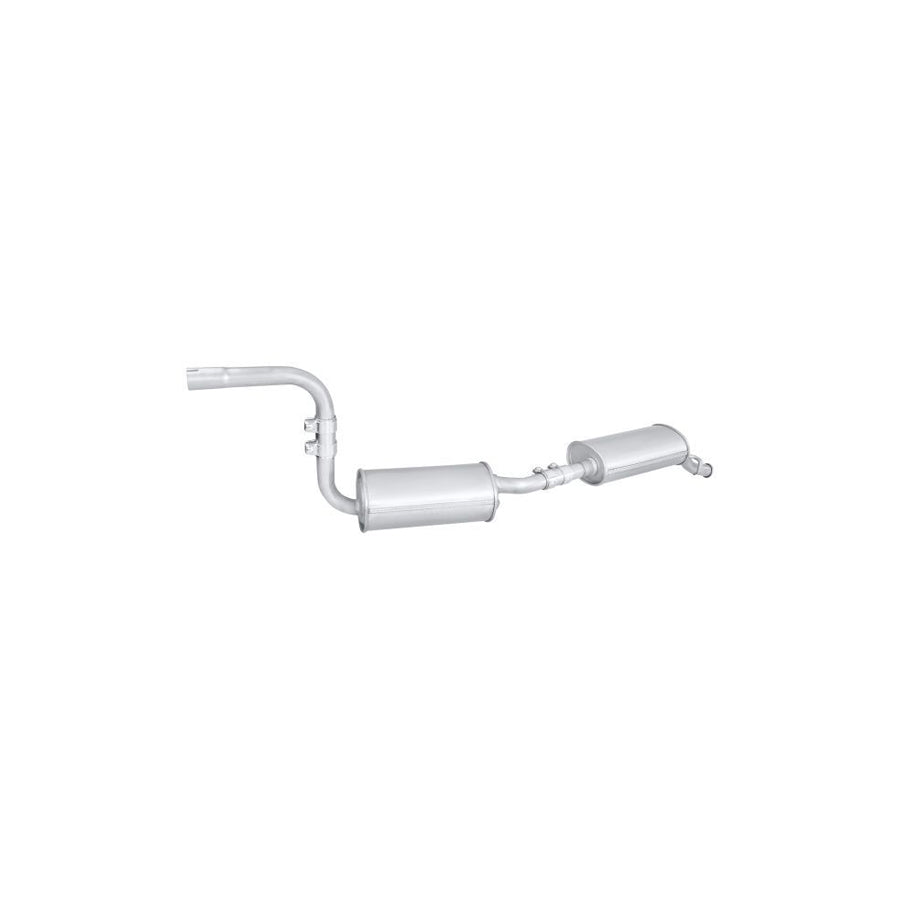 Hella 8LD 366 028-601 Rear Silencer For Fiat Uno Hatchback (146)
