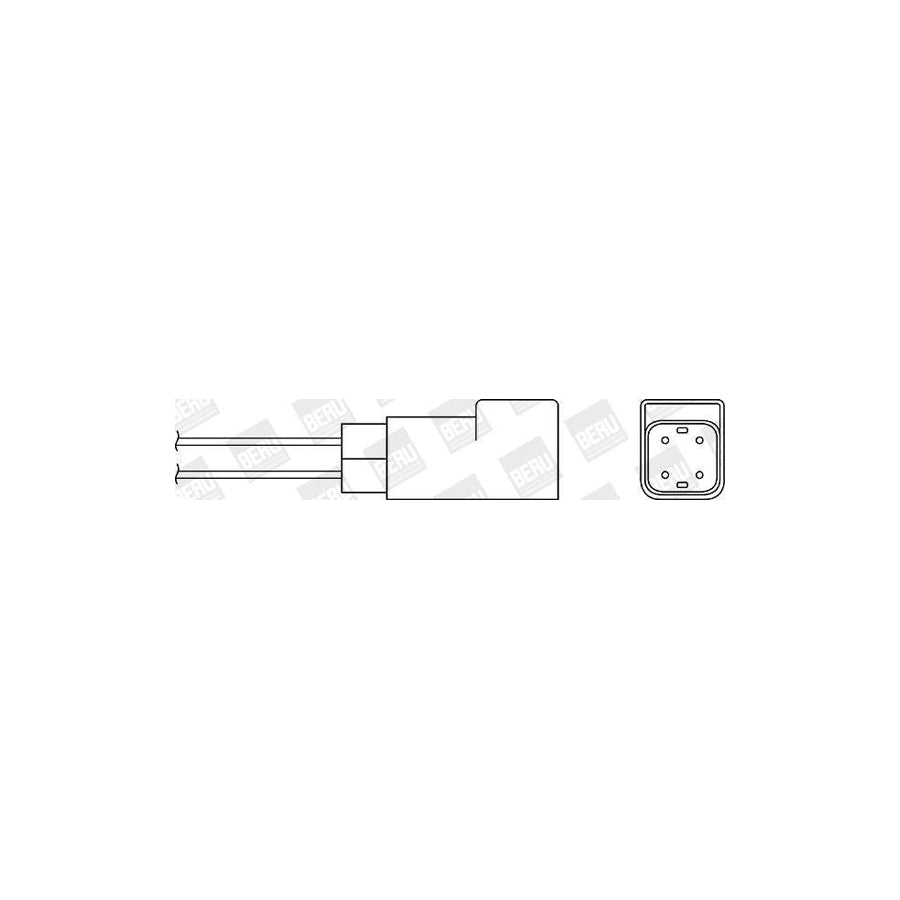 Beru Ozh015 Lambda Sensor