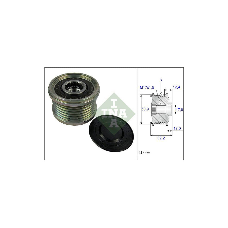 Ina 535 0247 10 Alternator Freewheel Clutch