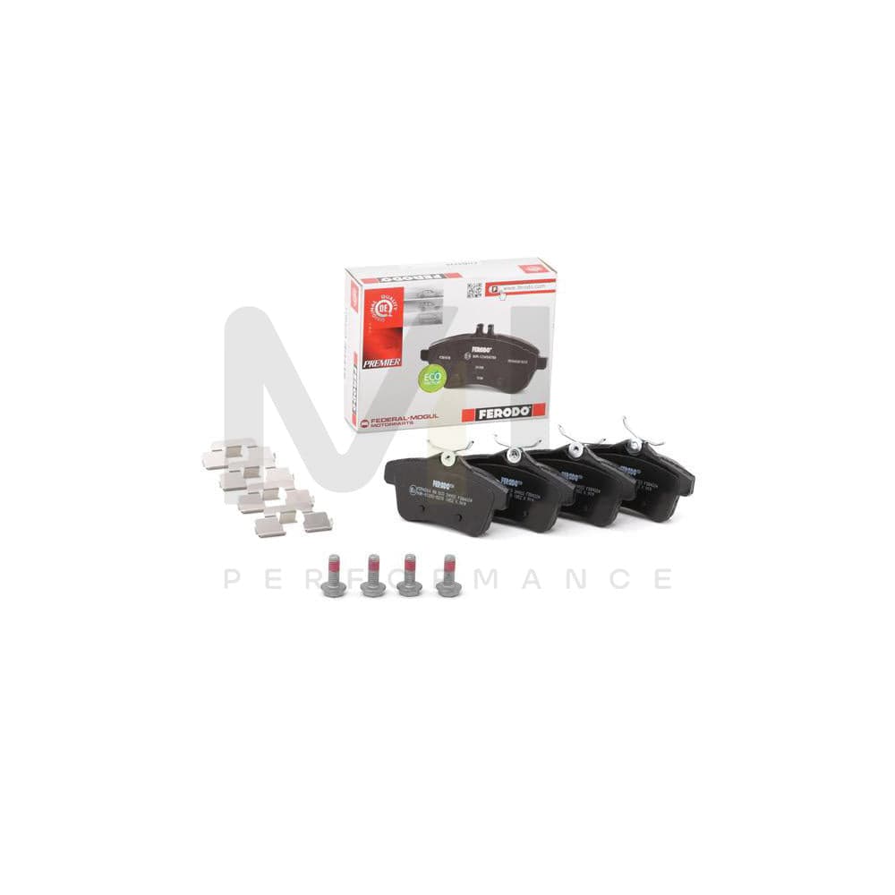 Ferodo Premier Eco Friction FDB4224 Brake Pad Set Not Prepared for Wear Indicator, With Accessories