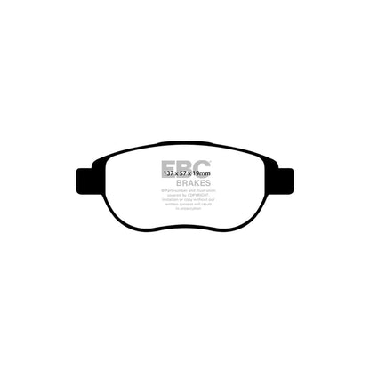 EBC PDKF421 Citroen Peugeot Ultimax Front Brake Pad & Plain Disc Kit - Girling/TRW/Bendix/Bosch Caliper 2 | ML Performance UK Car Parts