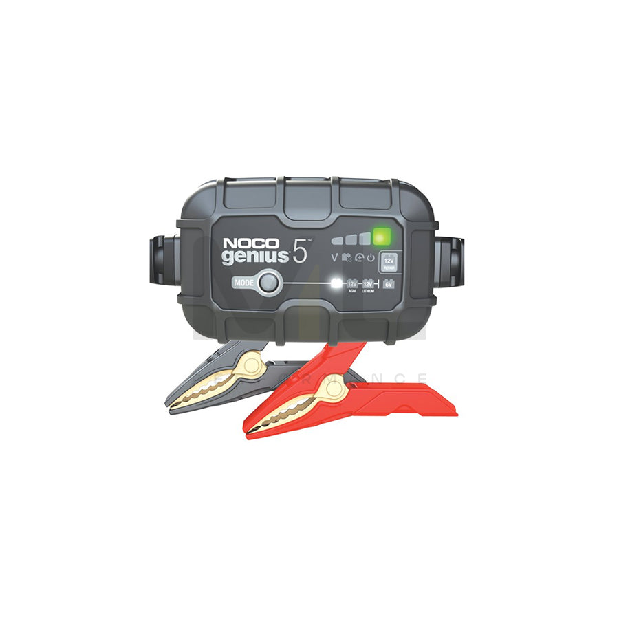 NOCO GENIUS5 GENIUS5EU Battery Charger 5A, 1 (dead batteries) , 12, 6V, 120Ah