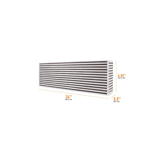Mishimoto MMUIC-07 Universal Air-to-Air Intercooler Core - 24in / 6.52in / 3.5in