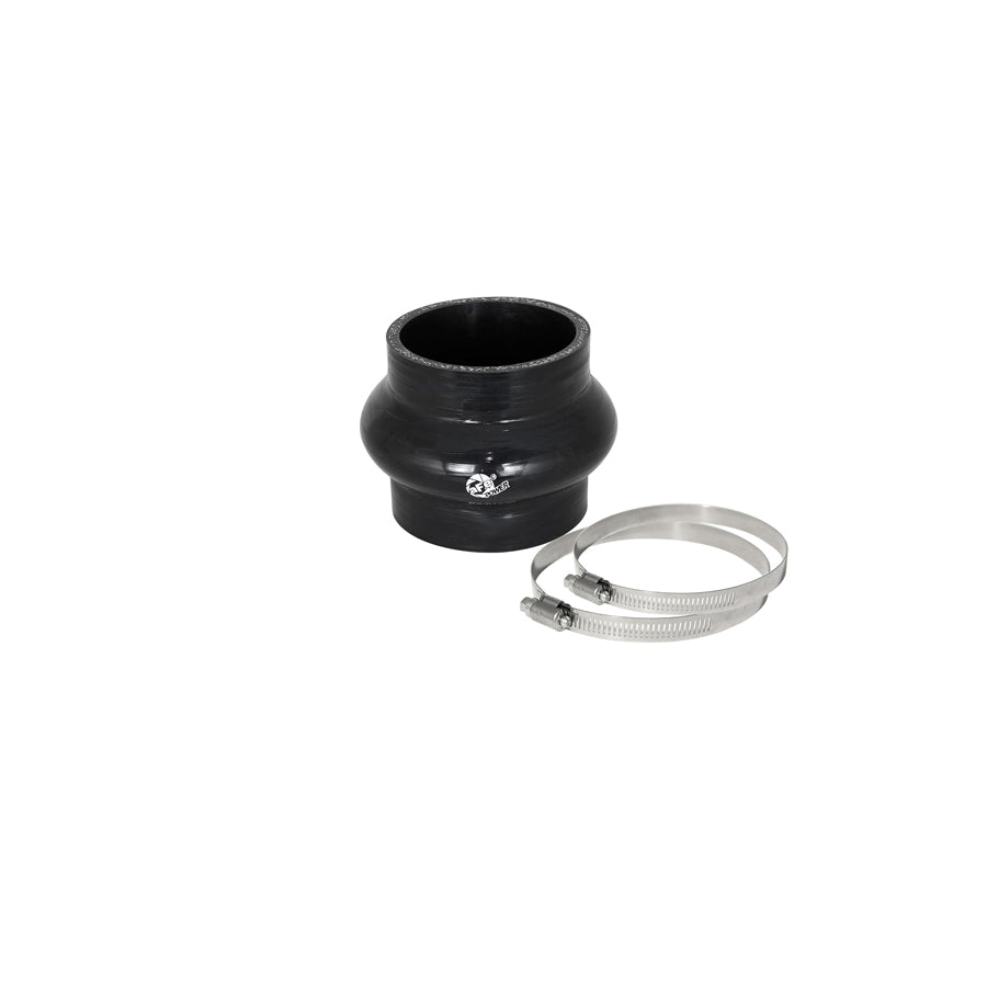 aFe 59-00054 (2-3/4 IN ID x 3 IN L) Straight Coupler w/ Hump - Black Replacement Coupling Kit