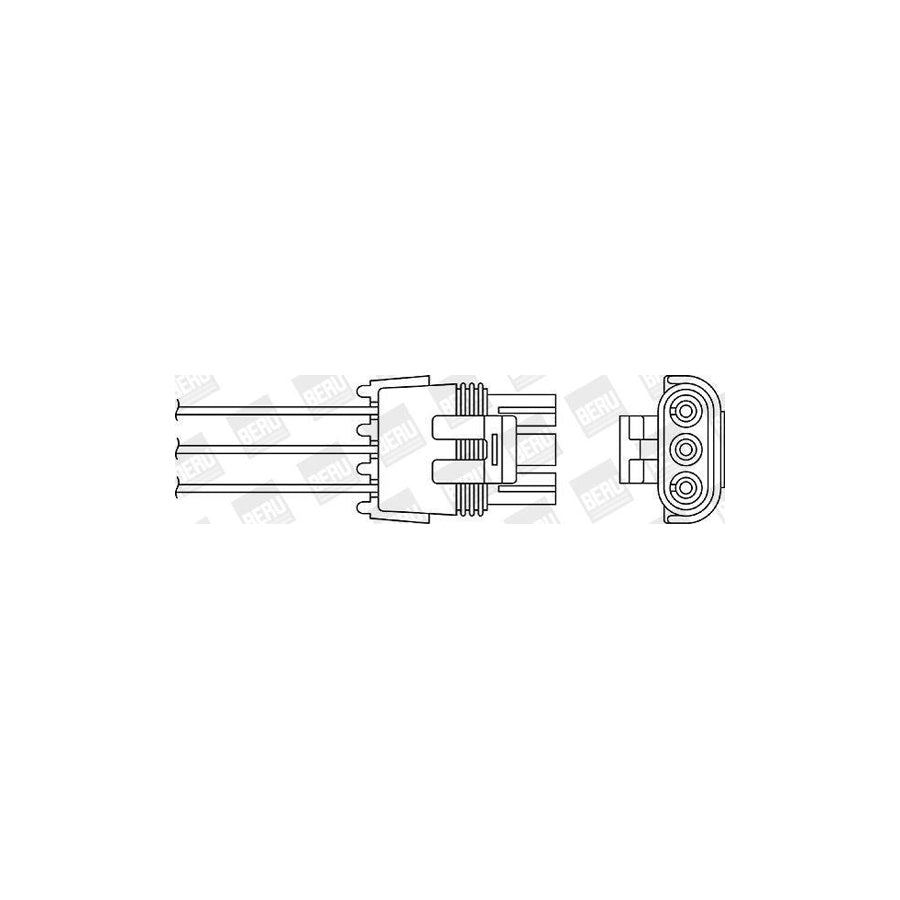 Beru Ozh040 Lambda Sensor