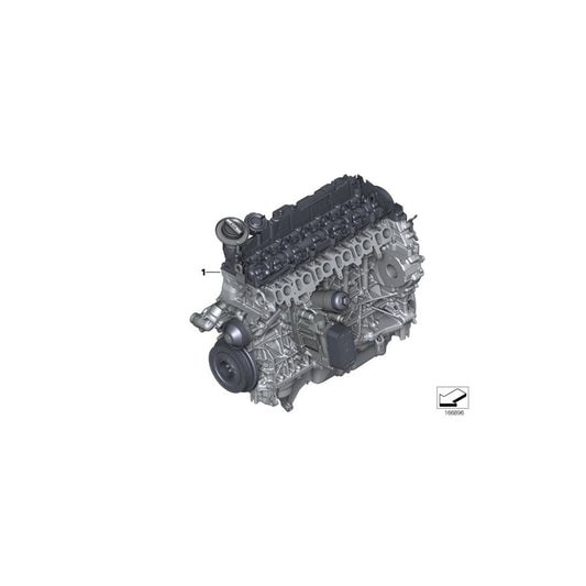Genuine BMW 11002327860 E70 Exch. Short Engine N57D30A (Inc. X5 30dX)