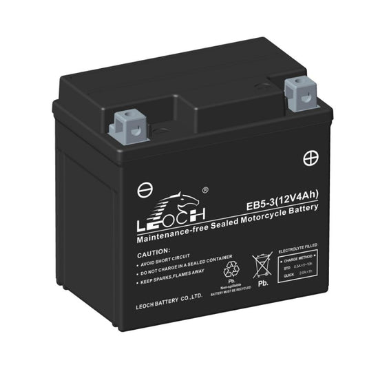 Leoch EB5-3 Powerstart AGM Motorcycle Battery