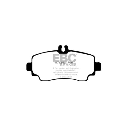EBC DP1170 Mercedes-Benz W168 Ultimax Front Brake Pads 2 | ML Performance UK Car Parts