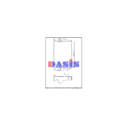 AKS Dasis 137003N Intercooler