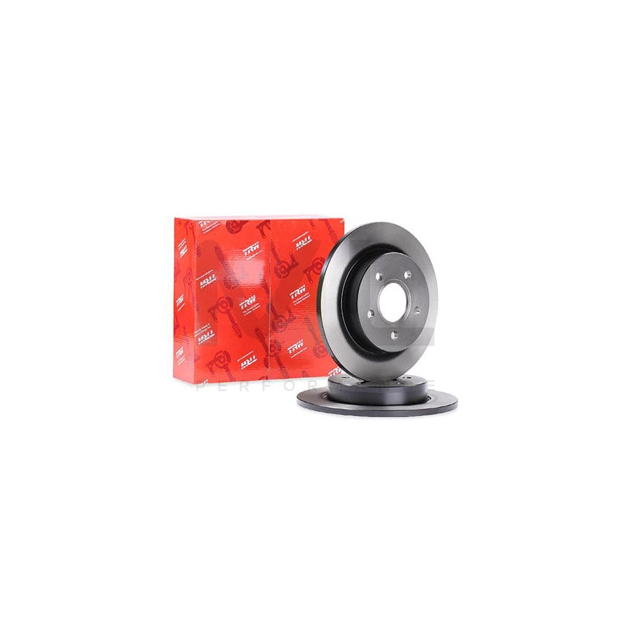 TRW DF4372 Brake Disc Solid, Painted  - 1 piece