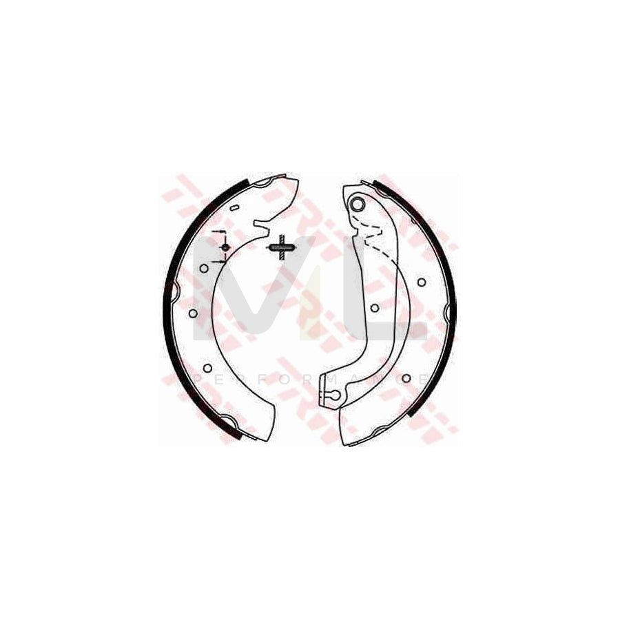 TRW GS8207 Brake Shoe Set