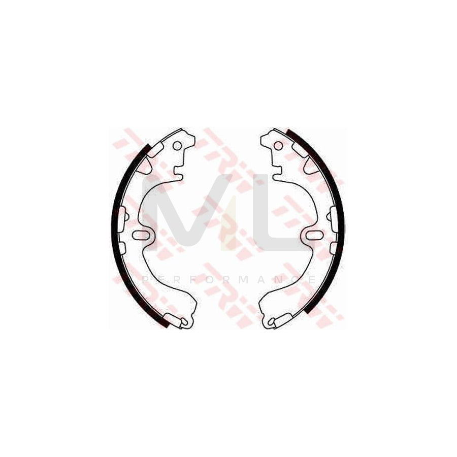 TRW GS8291 Brake Shoe Set