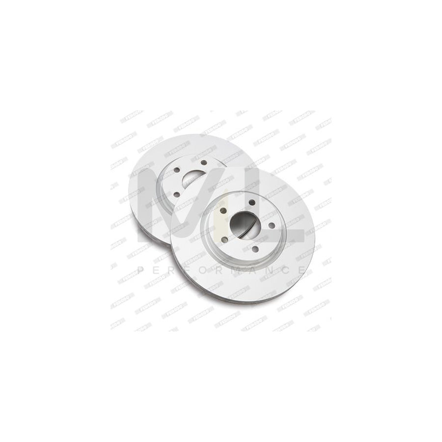 Ferodo DDF927-1 Brake Disc Vented, With Bolts/Screws  - Pair