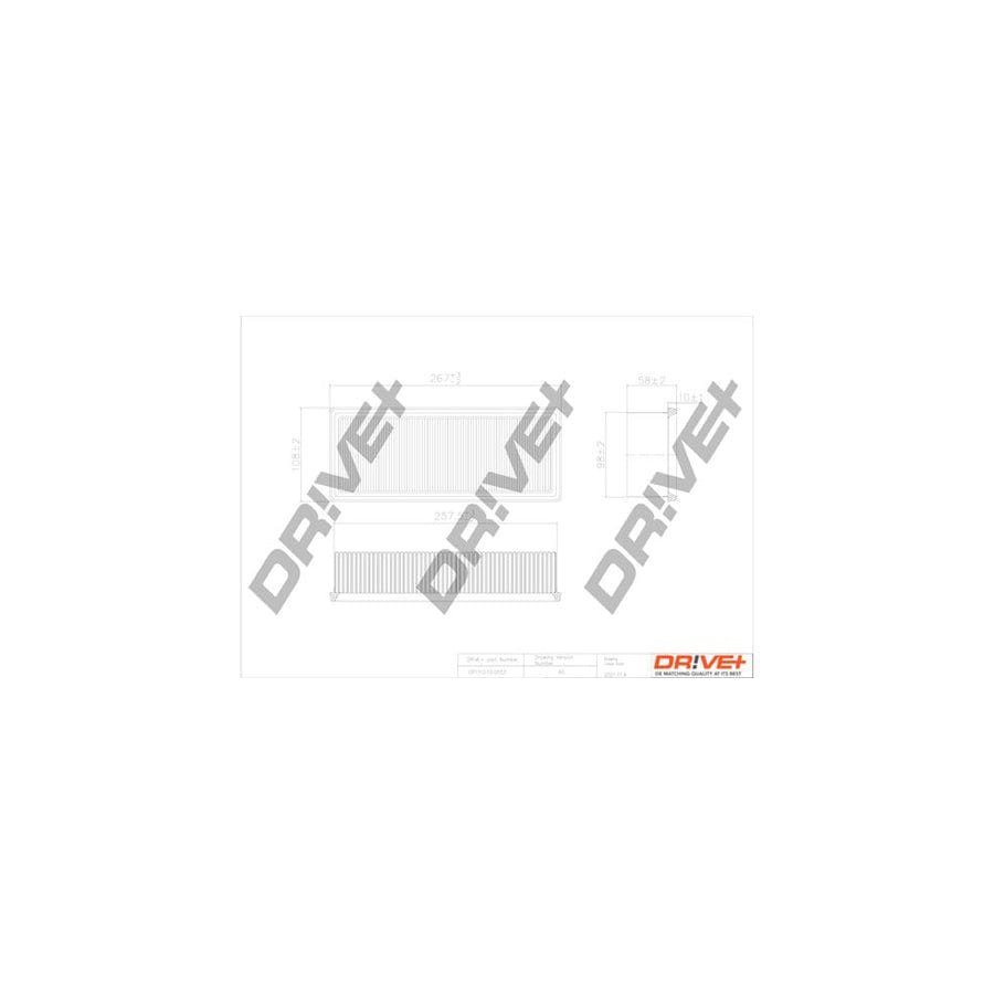 Dr!Ve+ Dp1110.10.0553 Air Filter
