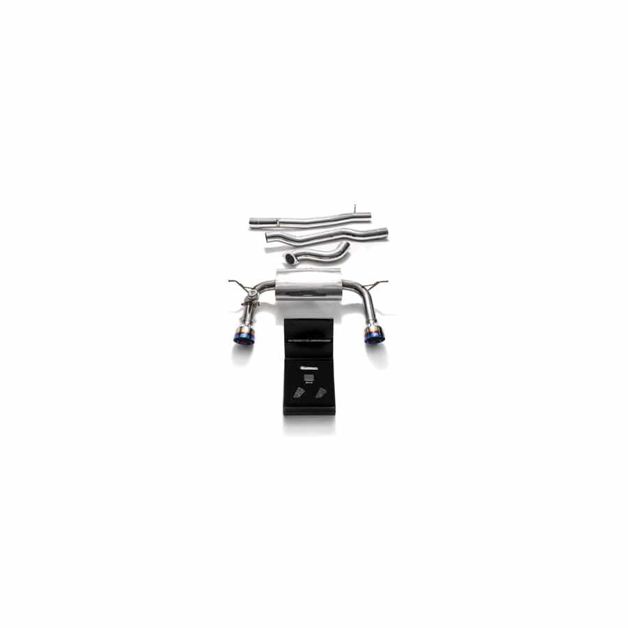 Armytrix AU8S2-DS33B Valvetronic Exhaust System Audi TT MK3 8S 2015-2021 with Dual Blue Coated 4.5"