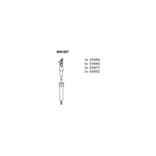 Bremi 800/207 Ignition Cable Kit for Ford Transit