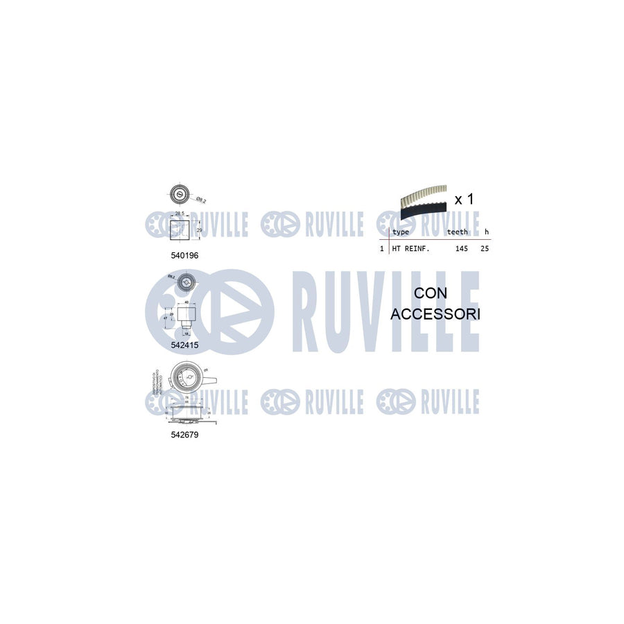 Ruville 57716 Alternator Freewheel Clutch For Suzuki Grand Vitara Ii Off-Road (Jt, Te, Td)