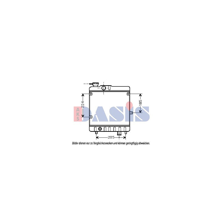 AKS Dasis 137009N Intercooler