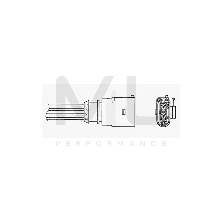NTK Lambda Sensor / O2 Sensor (NGK 0047) - OZA510-AU4 | ML Car Parts UK | ML Performance