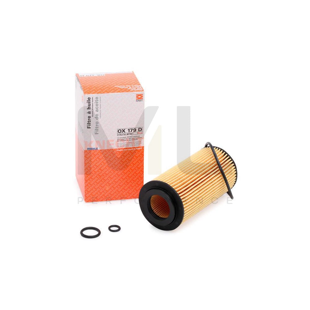 MAHLE ORIGINAL OX 179D Oil Filter Filter Insert | ML Performance Car Parts