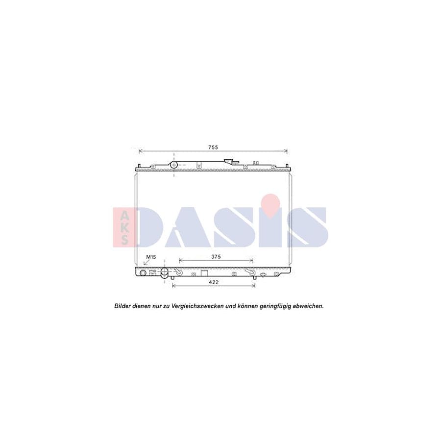 AKS Dasis 100072N Engine Radiator for Acura MDX (Yd1)