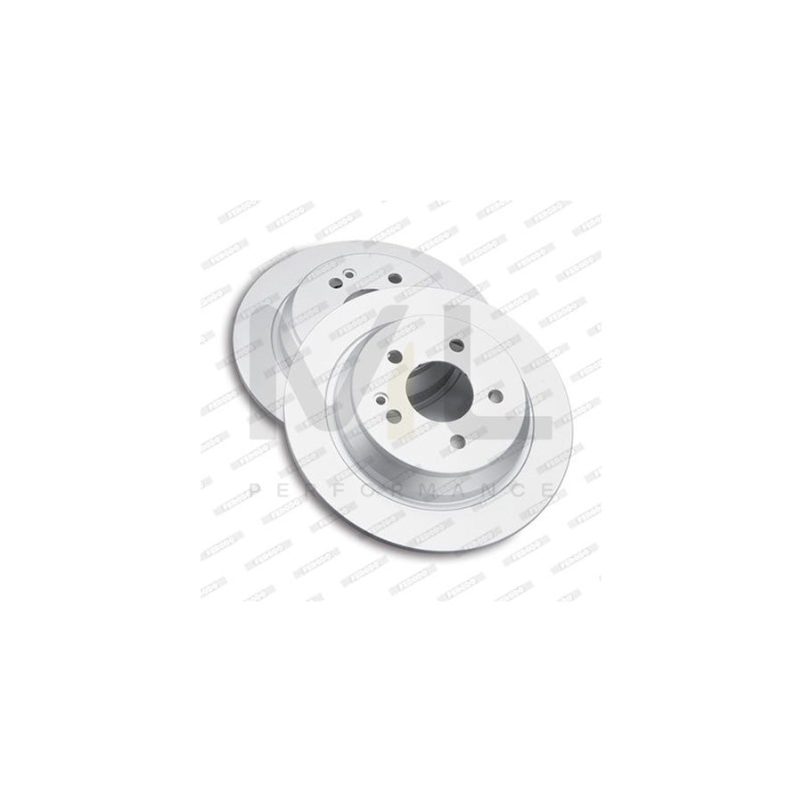 Ferodo DDF995-1 Brake Disc Solid, With Bolts/Screws  - Pair