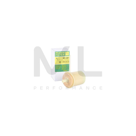 MANN-FILTER WK 28/1 Fuel filter In-Line Filter